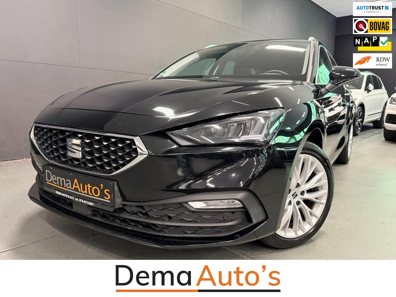 SEAT Leon Sportstourer - 1.4 TSI eHybrid PHEV FR Business Intense SOH-TEST/ NAVI/V-COCKPIT/DAB/CARPLAY/ECC/PDC/CRUI - AutoWereld.nl
