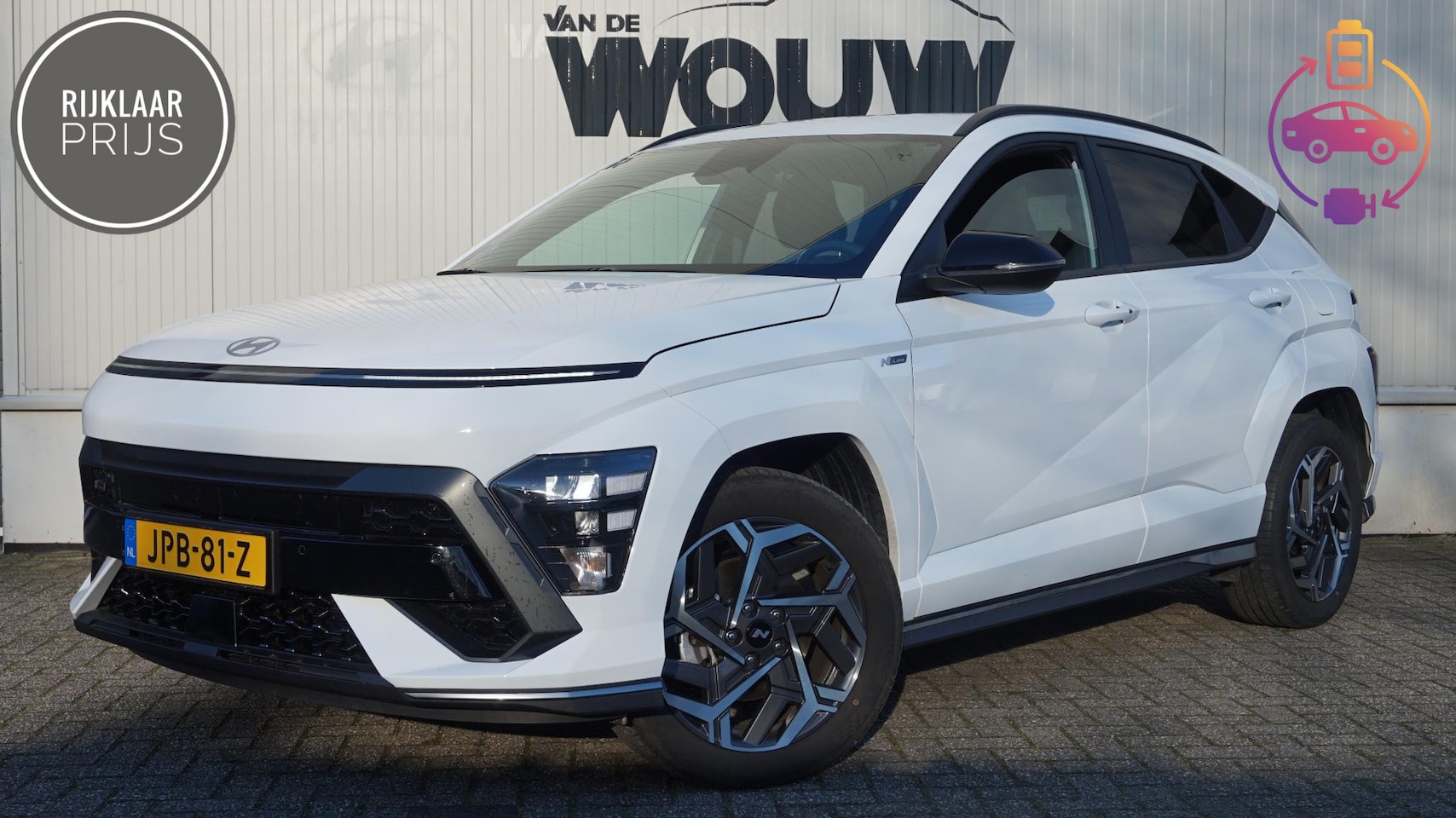 Hyundai Kona - 1.6 GDI HEV Comfort N-line Edition - AutoWereld.nl