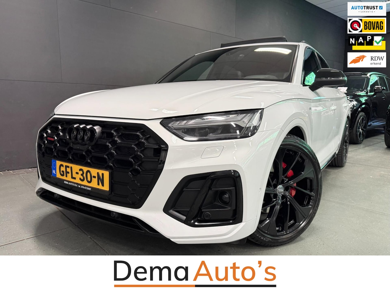 Audi Q5 SQ5 - 55 TFSI e 367PK 3X S-LINE 21'' SOH-TEST/BLACK-LINE PANO/B&O/H-UP/LUCHTVERING/MASSAGE STOEL - AutoWereld.nl