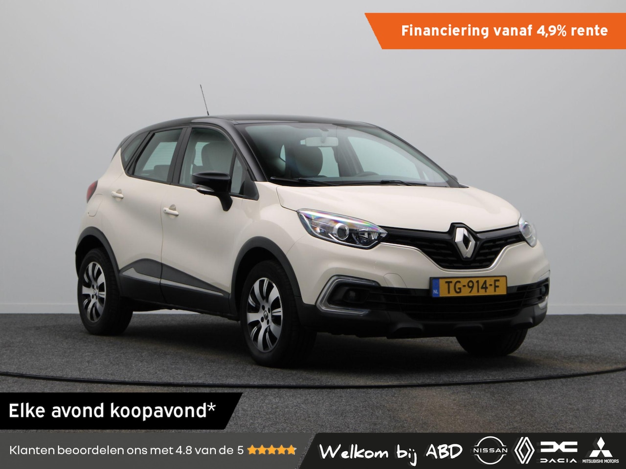 Renault Captur - TCe 90pk Zen | Navigatie | Airco | Cruise Control | Handsfree Sleutel | - AutoWereld.nl