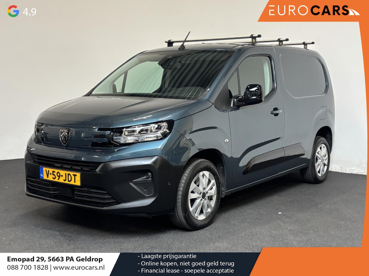 Peugeot Partner - 1.5 HDI 130PK L1 130PK NIEUW MODEL Airco Cruise Control  LM velgen Navi Trekhaak PDC V&A C - AutoWereld.nl