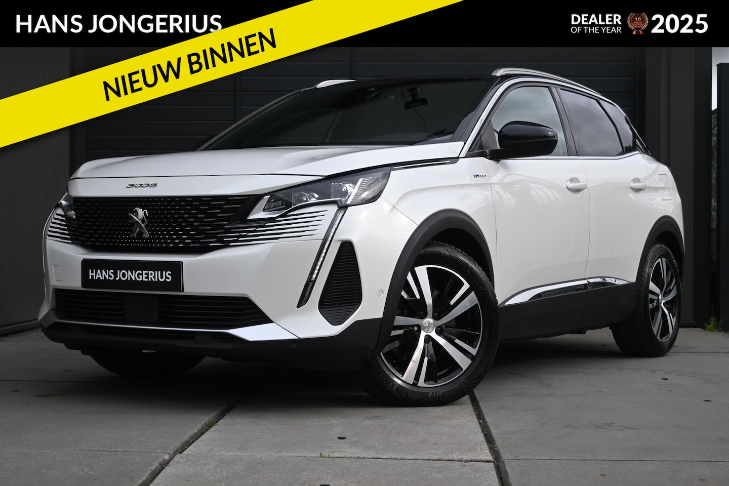 Peugeot 3008 - 1.6 HYbrid 225 Blue Lease GT | TREKHAAK | CAMERA | STOELVERWARMING | NAVI | ALL-SEASONBAND - AutoWereld.nl