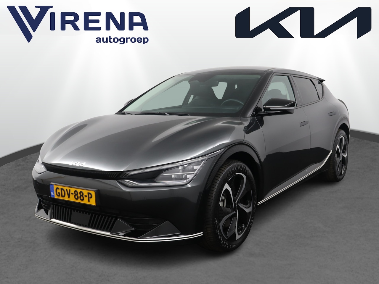 Kia EV6 - Edition Advanced 77.4 kWh Automaat SOH 98,6% - Matrix LED Koplampen - Kunst Lederen Bekled - AutoWereld.nl