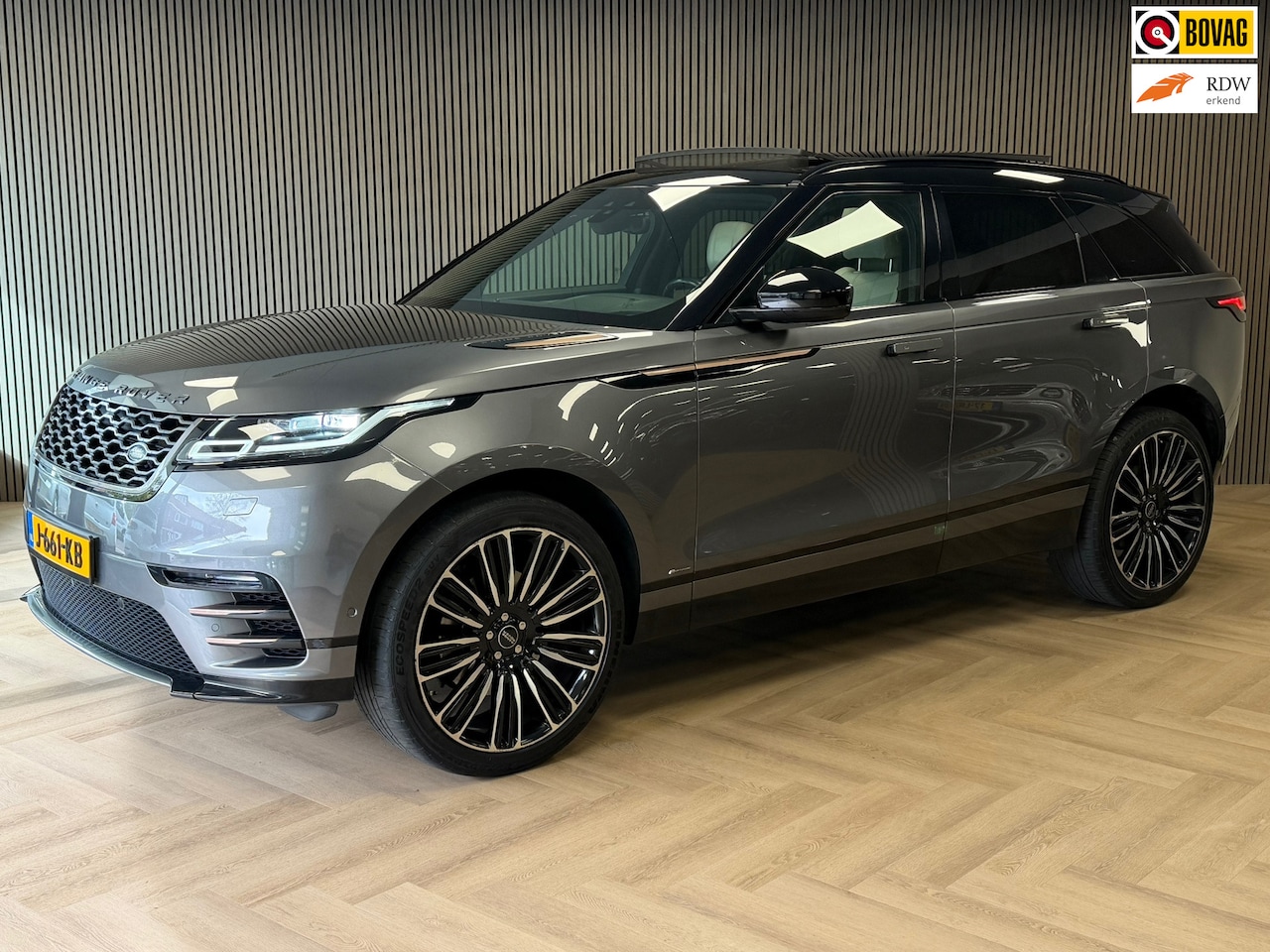 Land Rover Range Rover Velar - 3.0 V6 AWD R-Dynamic SE AUT. PANORAMADAK NAVIGATIE PDC LEDER MEMORY KEYLESS-GO CAMERA - AutoWereld.nl