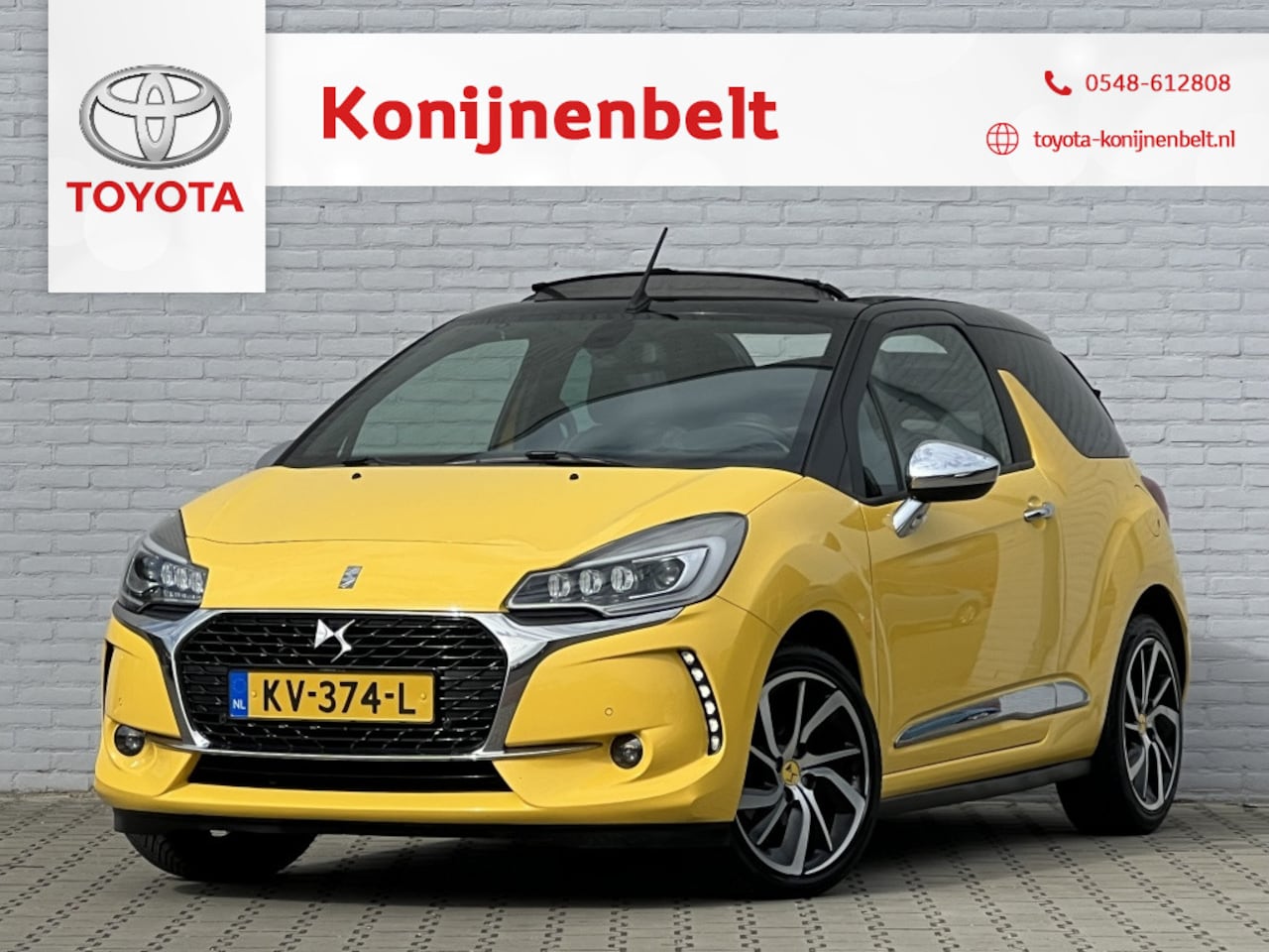 DS 3 Cabrio - 1.2 PureTech So Chic | NL auto | Cruis Control | PDC v+a - AutoWereld.nl