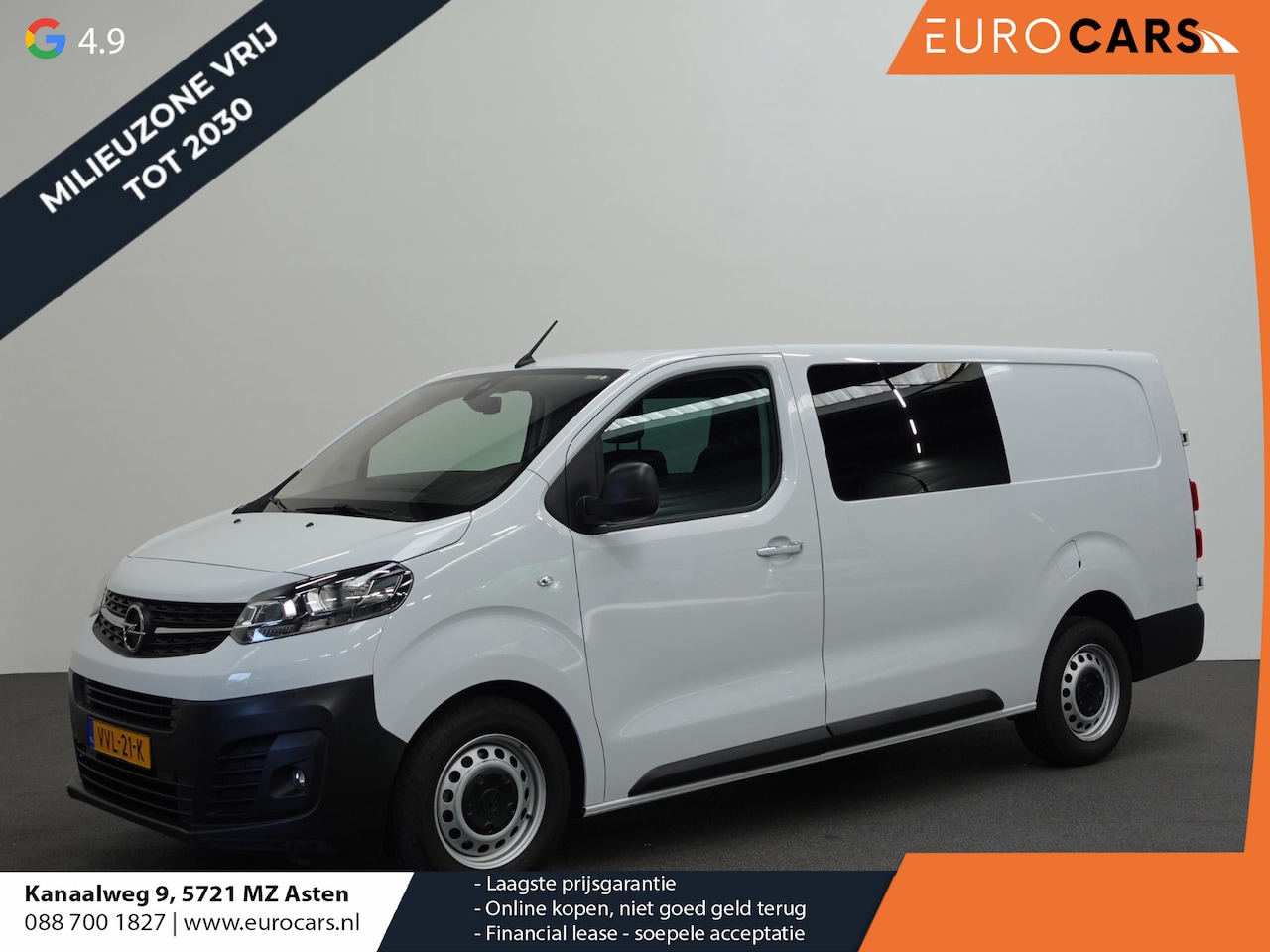 Opel Vivaro - 145pk L3H1 Automaat Dubbele Cabine Edition Airco Airco Navi Trekhaak - AutoWereld.nl