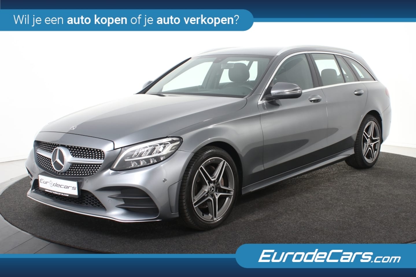 Mercedes-Benz C-klasse Estate - 180 d Business Solution AMG Plus Upgrade Edition *Leer*PDC*Trekhaak*Navigatie* - AutoWereld.nl
