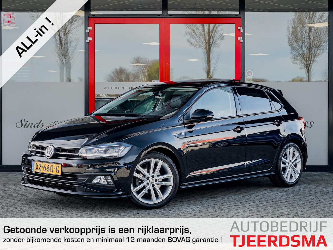 Volkswagen Polo - 1.0 TSI Highline R Line 116PK | NL Auto | Schuif/ Kantel | Camera | Stoelverwarming | LED - AutoWereld.nl