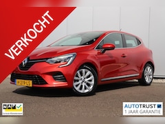 Renault Clio - 1.0 TCe Intens Trekhaak Half Leder 16 inch LMV Navigatie Carplay Android Cruise Control Cl