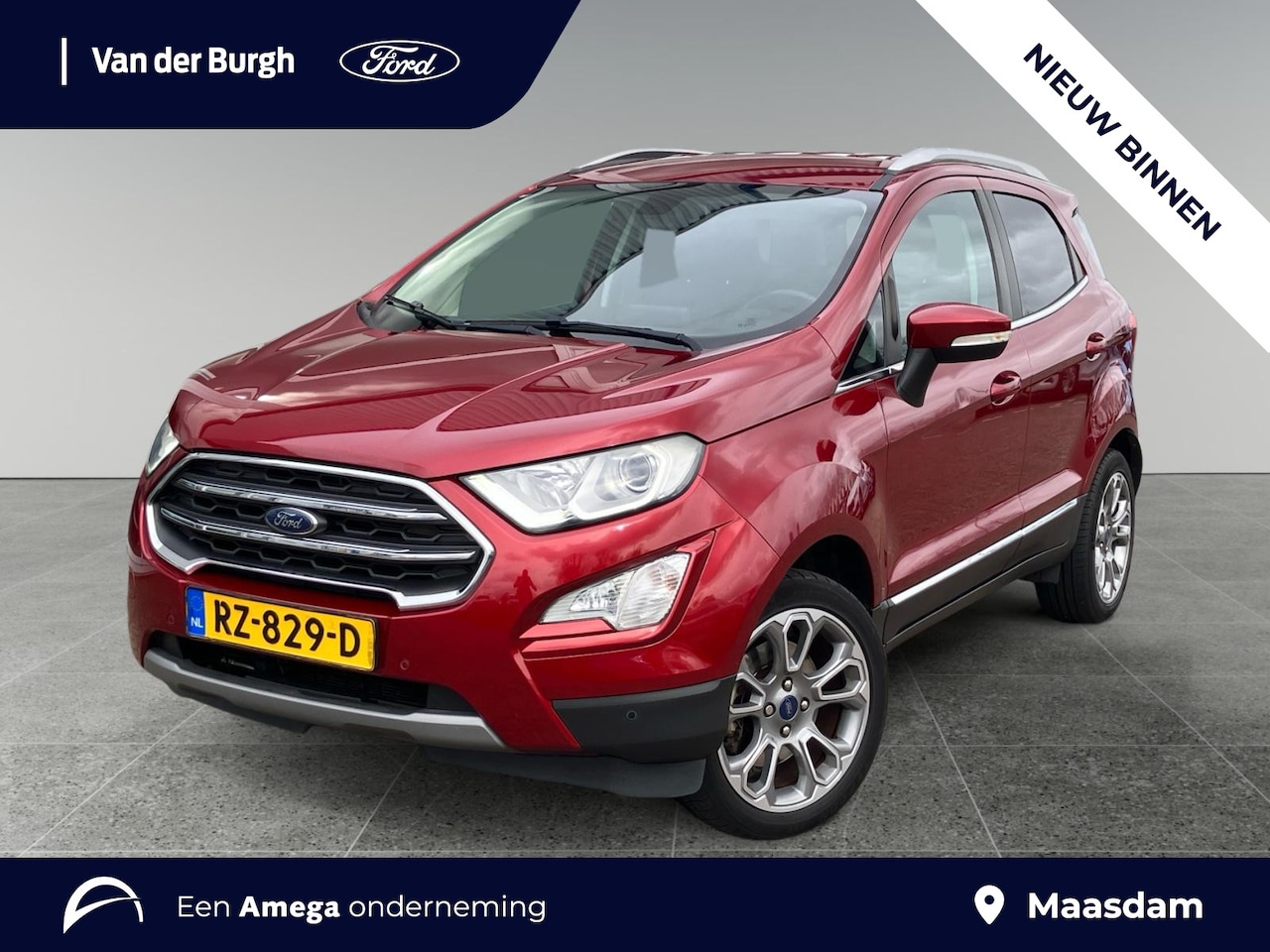 Ford EcoSport - Titanium 1.0 ECOboost 125pk - AutoWereld.nl