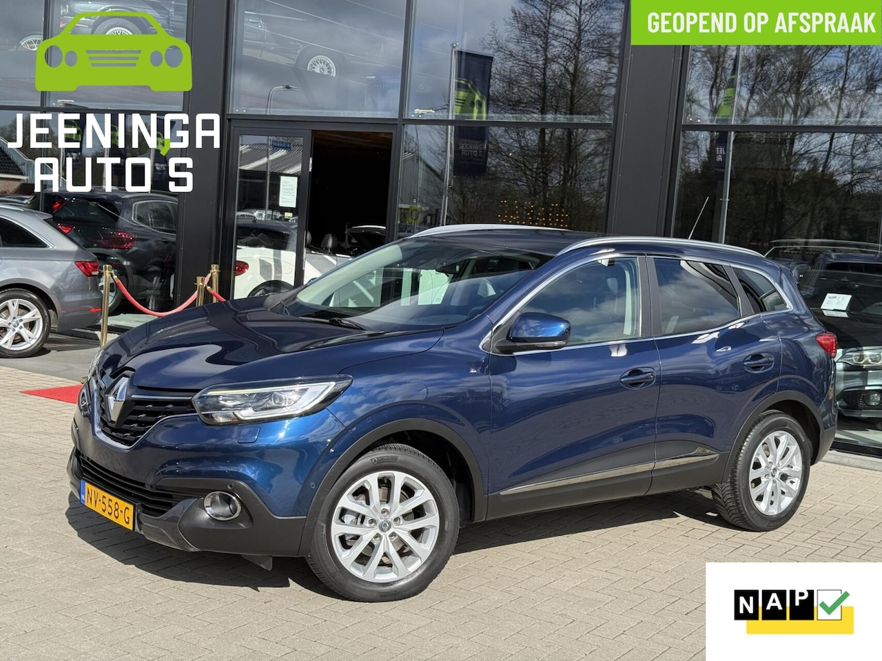 Renault Kadjar - TCe 130 Intens|Camera|Dodehoek|ElekTrekhaak|NAP - AutoWereld.nl