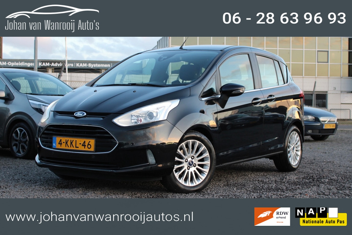 Ford B-Max - 1.0 EcoBoost Titanium/NAVI/CAMERA/NW APK - AutoWereld.nl