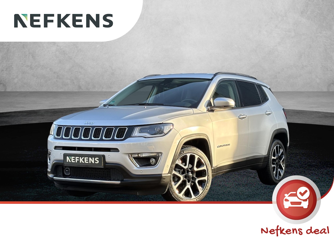 Jeep Compass - 1.3T 150pk Limited Automaat | Navigatie | Achteruitrijcamera | Apple CarPlay & Android Aut - AutoWereld.nl