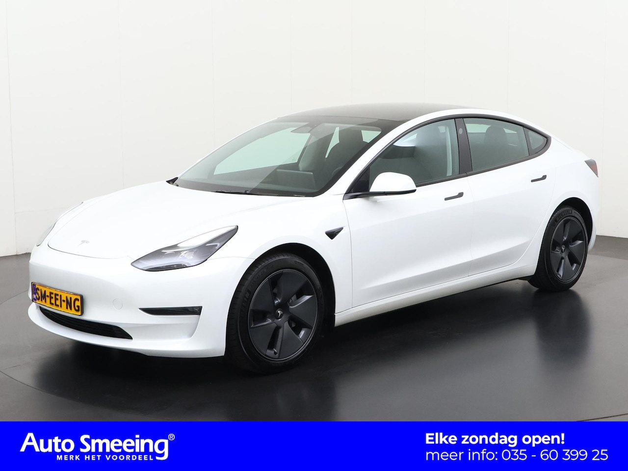 Tesla Model 3 - Long Range RWD Long Range Dual AWD 75 kWh | SOH 95% | Trekhaak | 360 Camera | Premium Audio | Zondag Open - AutoWereld.nl