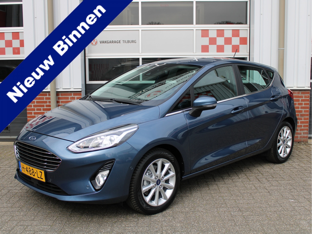 Ford Fiesta - 1.0 EcoBoost 100pk Titanium 1e Eig./AdaptiveCruise/PDC/Camera/B&O/Climate - AutoWereld.nl