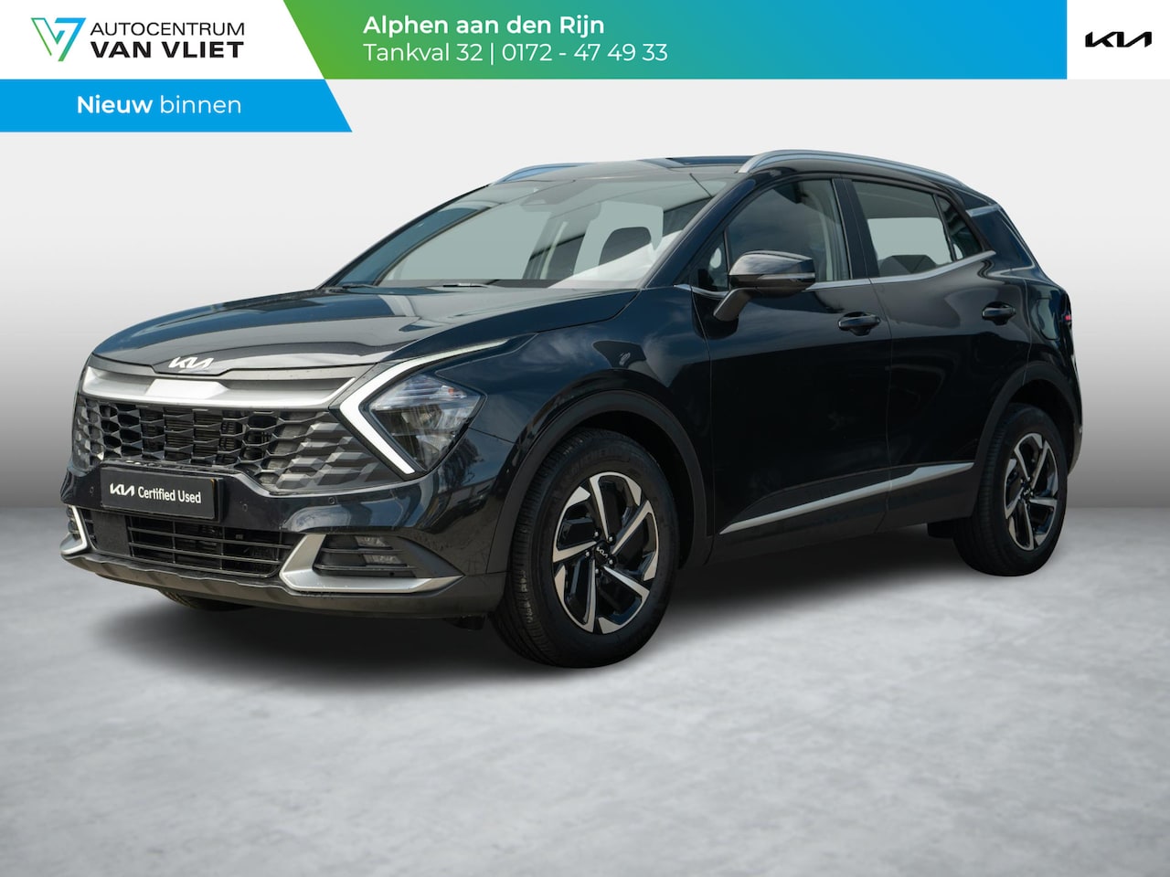 Kia Sportage - 1.6 T-GDi Hybrid DynamicLine | 1650 KG trekgewicht ! | Navi | Airco | Achteruitrijcamera | - AutoWereld.nl