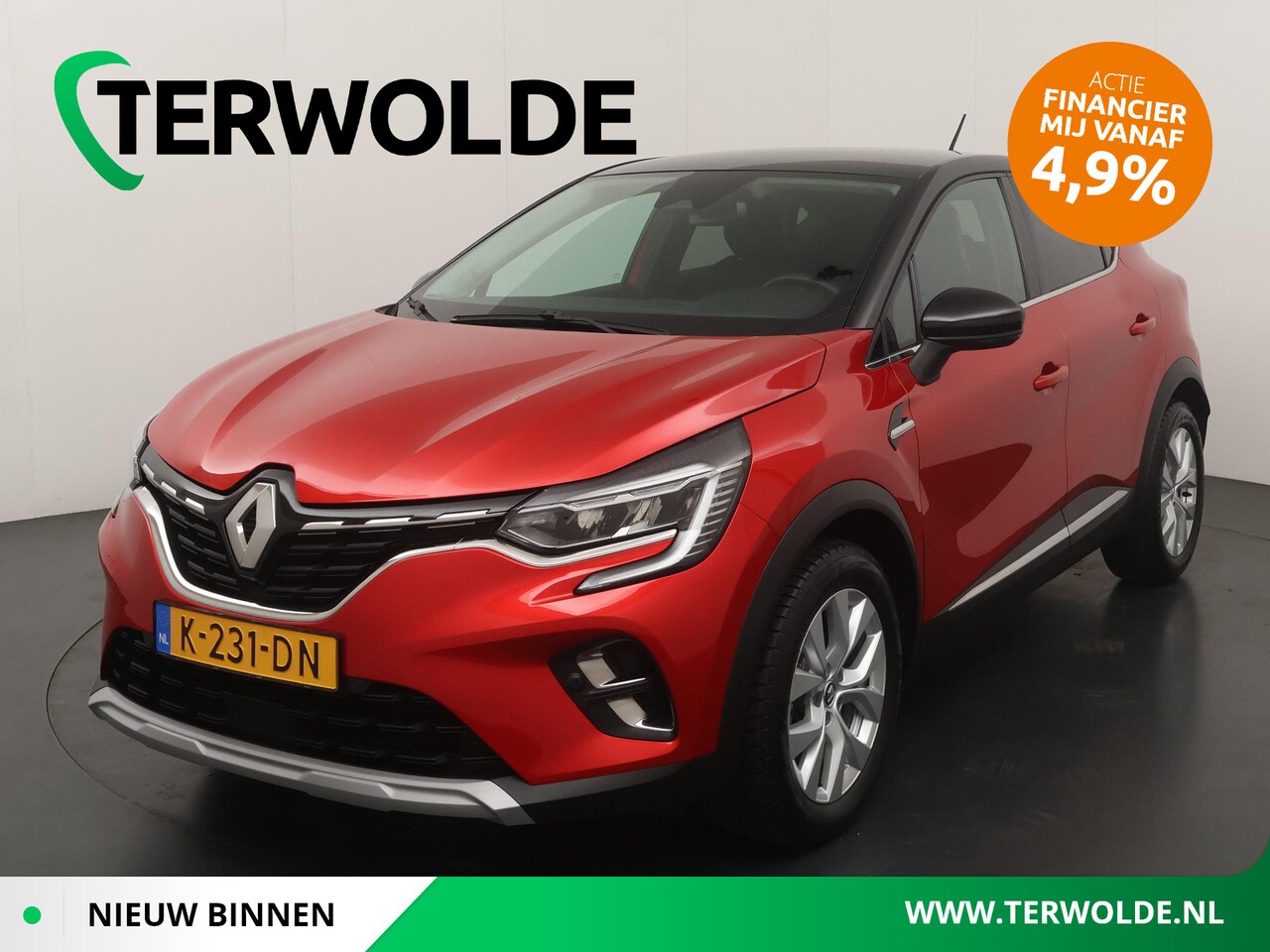 Renault Captur - TCe 130 EDC GPF Intens | AUTOMAAT | Trekhaak | Navigatie | Parkeercamera | - AutoWereld.nl