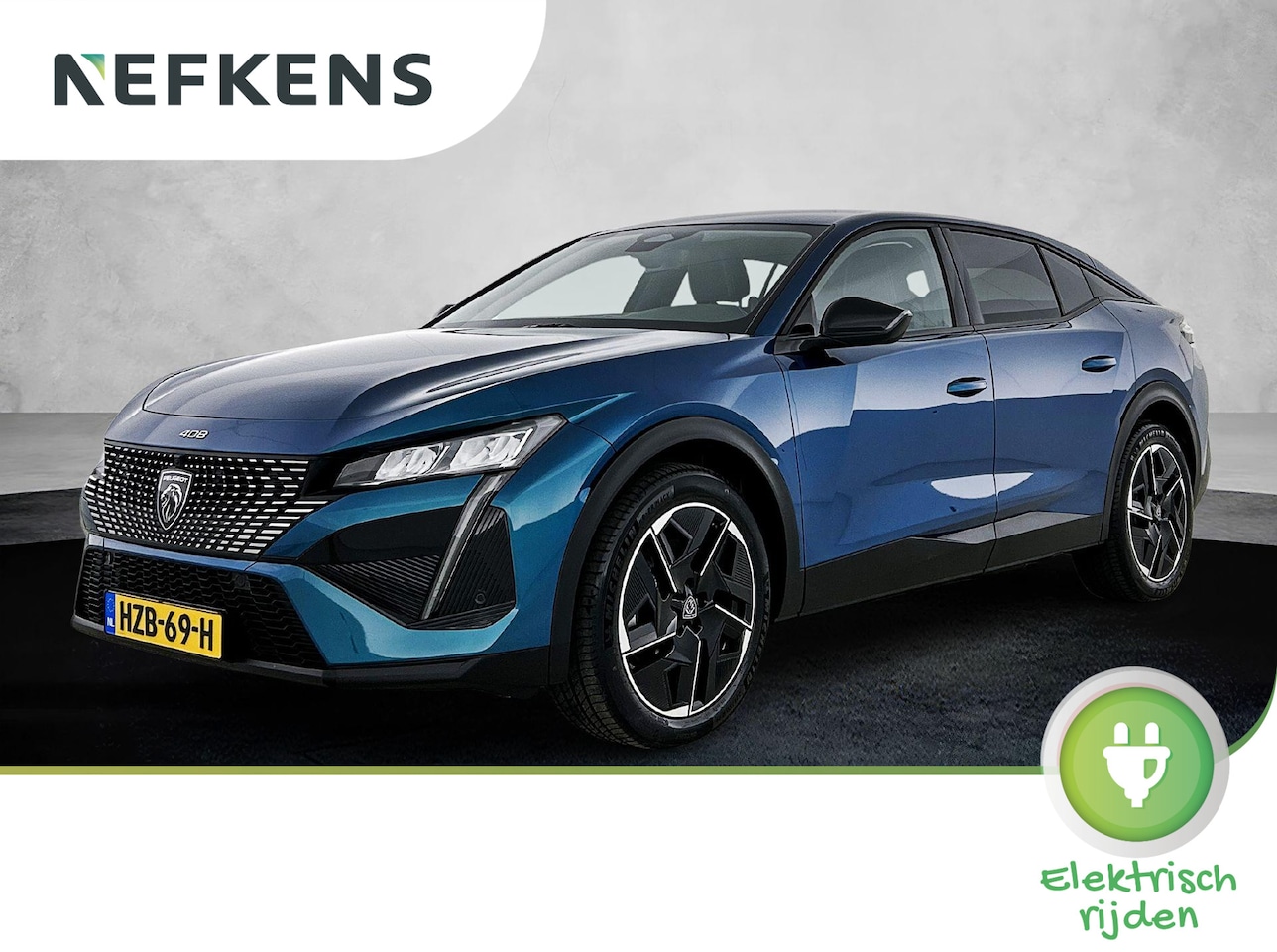 Peugeot e-408 - Allure 58 kWh 210pk | Accu SOH 99,1% | 453km WLTP Actieradius | Lage kilometerstand! | Nav - AutoWereld.nl