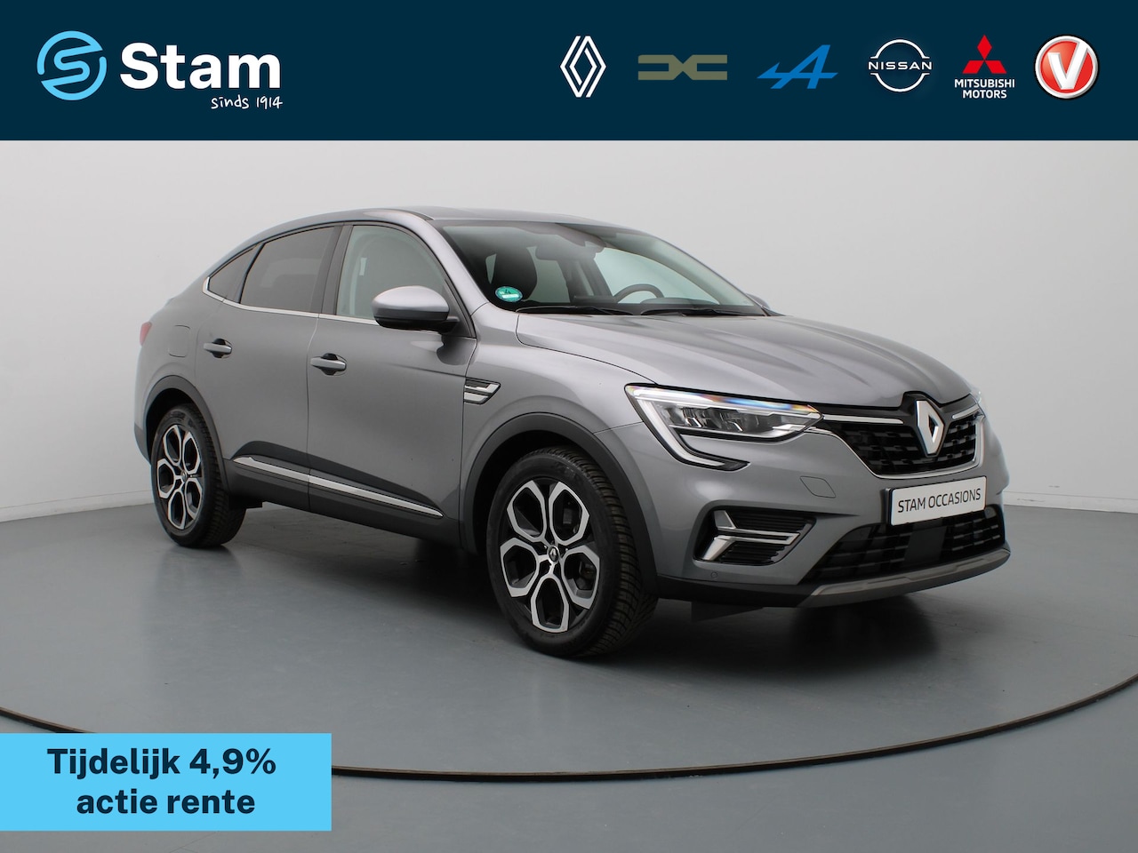 Renault Arkana - E-Tech Hybrid 145pk Intens Camera | Adapt. Cruise | Navi | Parkeersens. v+a - AutoWereld.nl