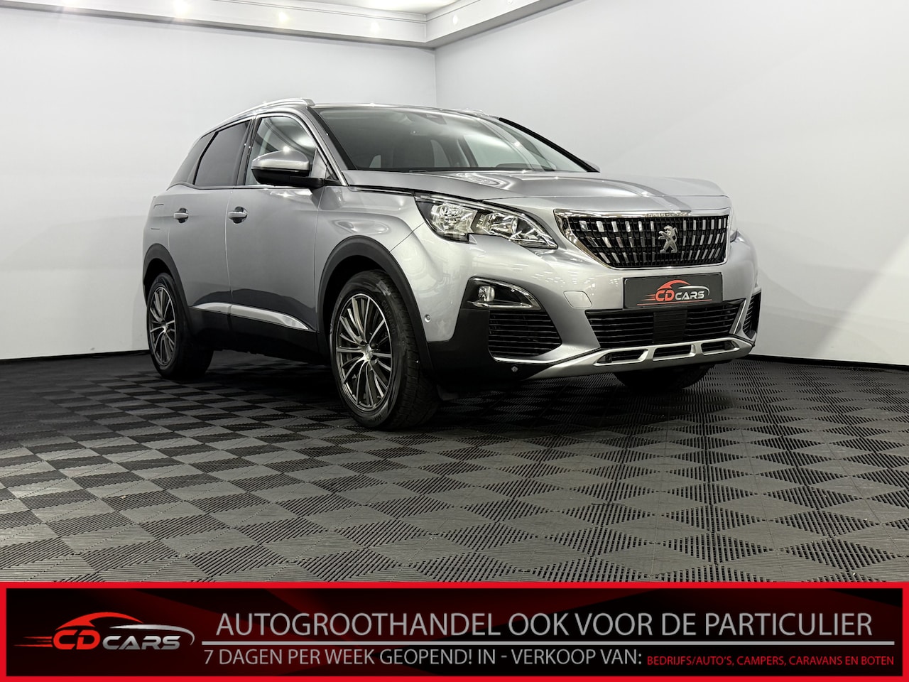 Peugeot 3008 - 1.2 PureTech Blue Lease Premium Half leder, Camera, Navi, Keyless start, Virtual desk, Cru - AutoWereld.nl