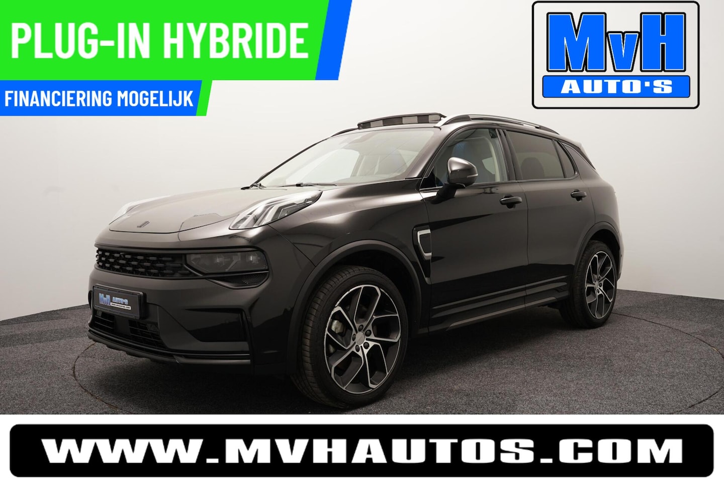 Lynk & Co 01 - 1.5 Plug-in Hybride|FULL BLACK CARBON WRAP|NAP - AutoWereld.nl