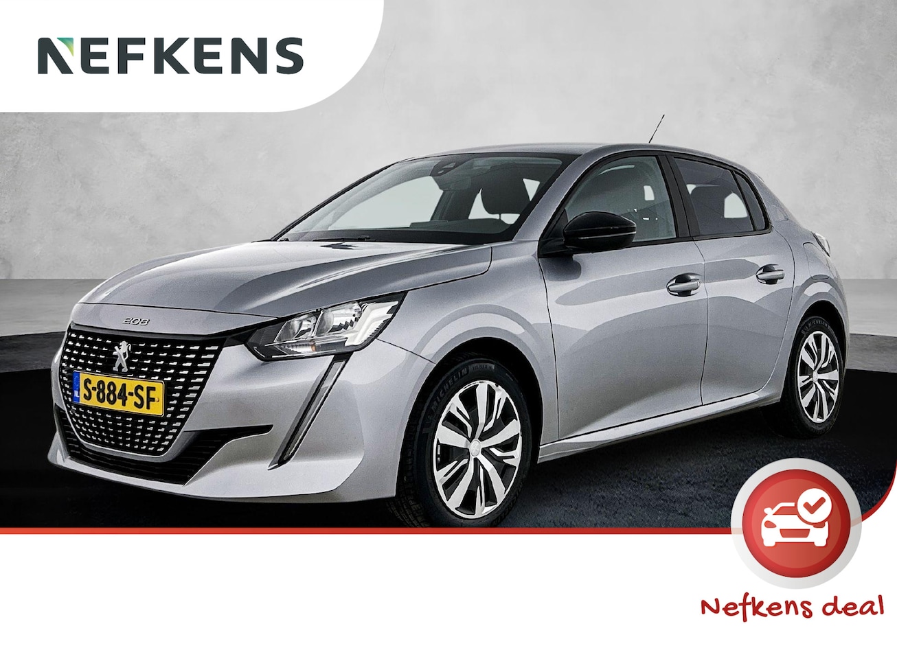 Peugeot 208 - Active Pack 100pk | Navigatie | Airco | Cruise Control | Parkeersensoren | Automatisch dim - AutoWereld.nl