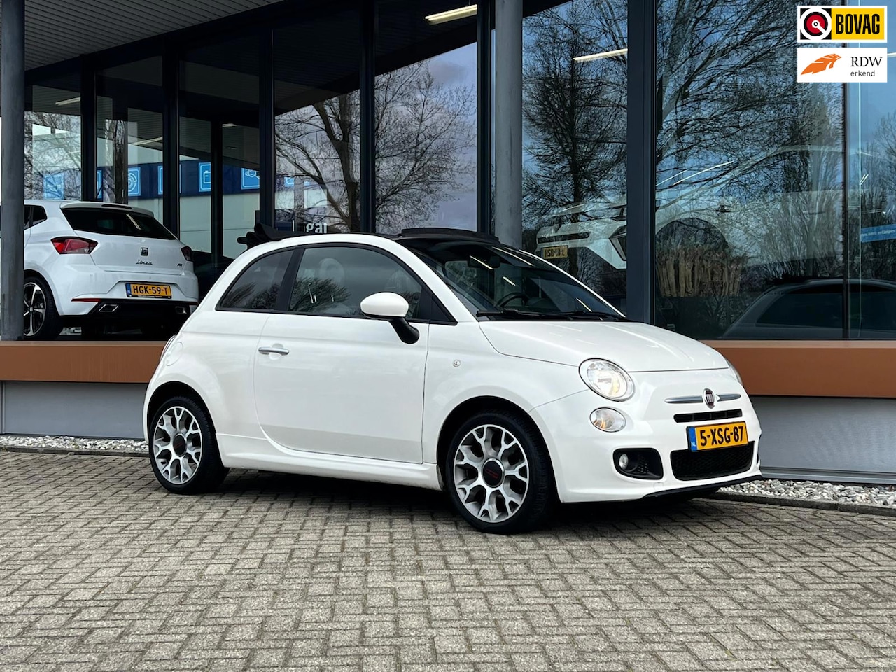 Fiat 500 C - 0.9 TwinAir Turbo Cult 0.9 TwinAir Turbo Cult - AutoWereld.nl