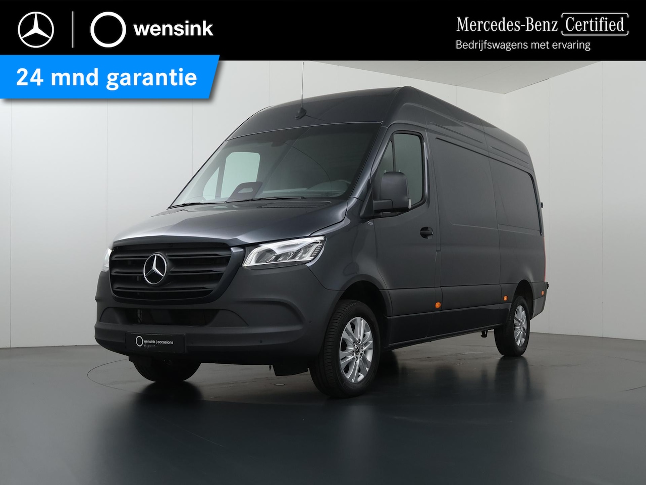 Mercedes-Benz Sprinter - 319 CDI 190 PK | L2 H2 | AUTOMAAT | PRO | LED | KUNSTLEDER ZWART BEKLEDING | CAMERA | BETI - AutoWereld.nl