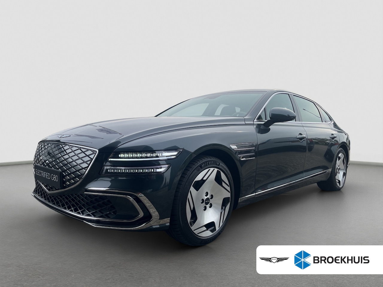 Genesis G80 - 94,5 kWh 370pk Long Range AWD Dual Motor Premium | V2L | Nappa Leder | Bang & Olufsen | Co - AutoWereld.nl