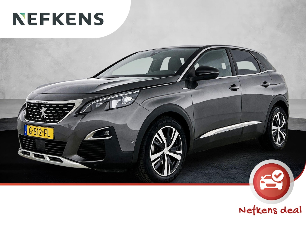 Peugeot 3008 - 1.6 GT Line 165pk Automaat | Elektrische Klep | Navigatie | Climate Control | FOCAL | 18"L - AutoWereld.nl
