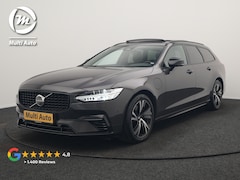 Volvo V90 - T6 AWD Ultimate Dark PHEV 350pk Dealer O.H. | Panodak | Head Up | 360 Camera | Adaptive Cr