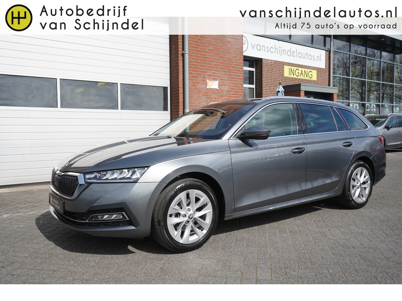 Skoda Octavia Combi - 1.0 E-TSI ETECH MHEV BUSINESS EDITION PLUS KEURIGE NETTE STAAT TREKHAAK VIRTUEEL COCKPIT F - AutoWereld.nl