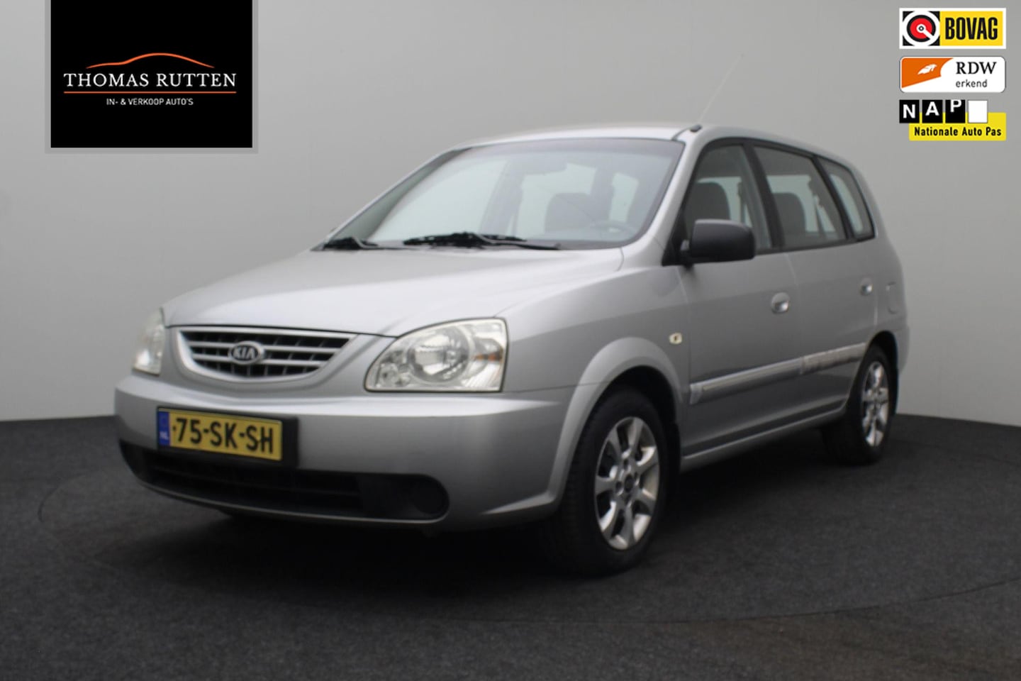 Kia Carens - 1.6-16V LX 2006 | Airco | Elektrische Ramen | 2 Sleutels | Boekjes | Nationale Autopas - AutoWereld.nl