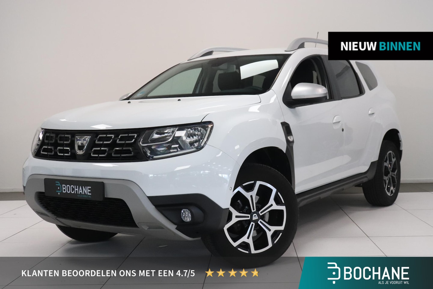 Dacia Duster - 1.2 TCe Prestige | Stoel verwarming | 360° Camera | Navigatie | Leder | - AutoWereld.nl