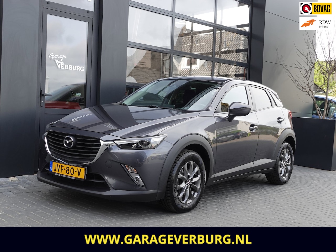 Mazda CX-3 - 2.0 SkyActiv-G 120 SkyLease GT (Navi,Cruise,PDC,Stoelverwarming) -- 65.039 Km -- - AutoWereld.nl