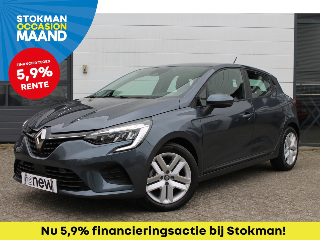 Renault Clio - 1.6 E-Tech Hybrid 140 Zen | automaat | hybride | parkeersensoren achter | climate control - AutoWereld.nl