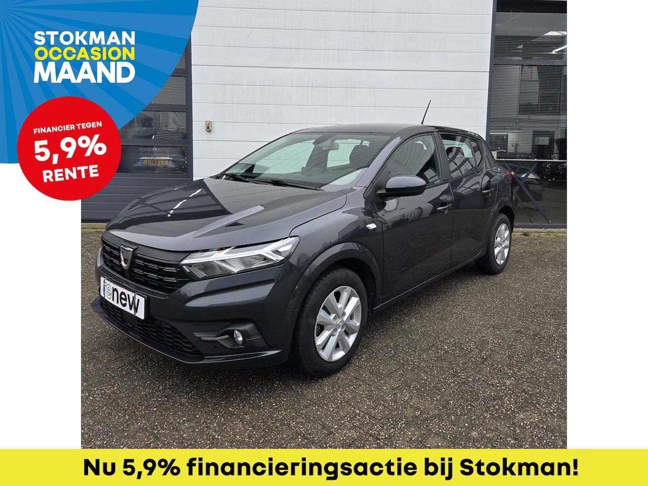 Dacia Sandero - 1.0 TCe 100 Bi-Fuel Comfort | camera achter | Trekhaak | airco | Cruise controle | - AutoWereld.nl