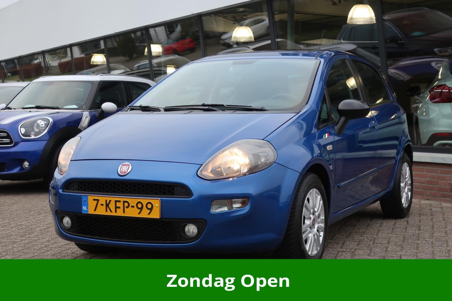 Fiat Punto Evo - 0.9 TwinAir 1e EIG_CLIMA_CRUIS_OPENDAK_LMV_NAP. - AutoWereld.nl
