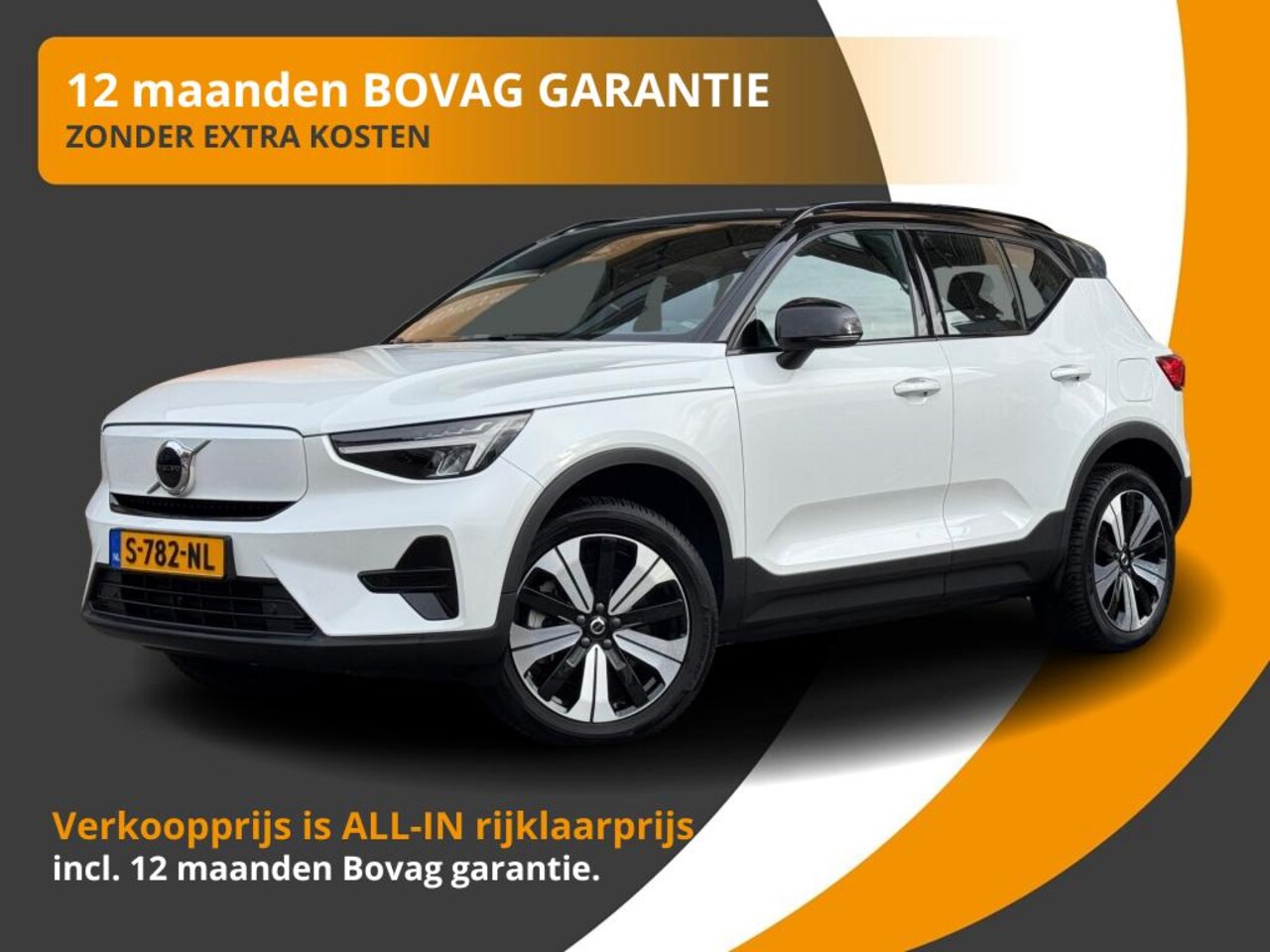 Volvo XC40 - RECHARGE CORE 70 KWh 2-TONE/NL-AUTO/1E EIG./SOH 94% - AutoWereld.nl