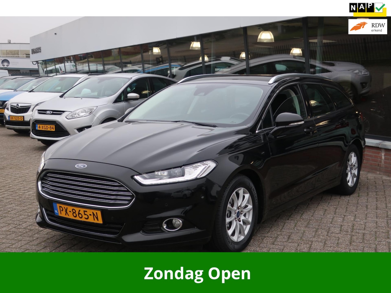 Ford Mondeo Wagon - 1.5 Titanium Edition 1e EIG_LED_BI-XENON_GR-NAVI_KEYLESS. - AutoWereld.nl