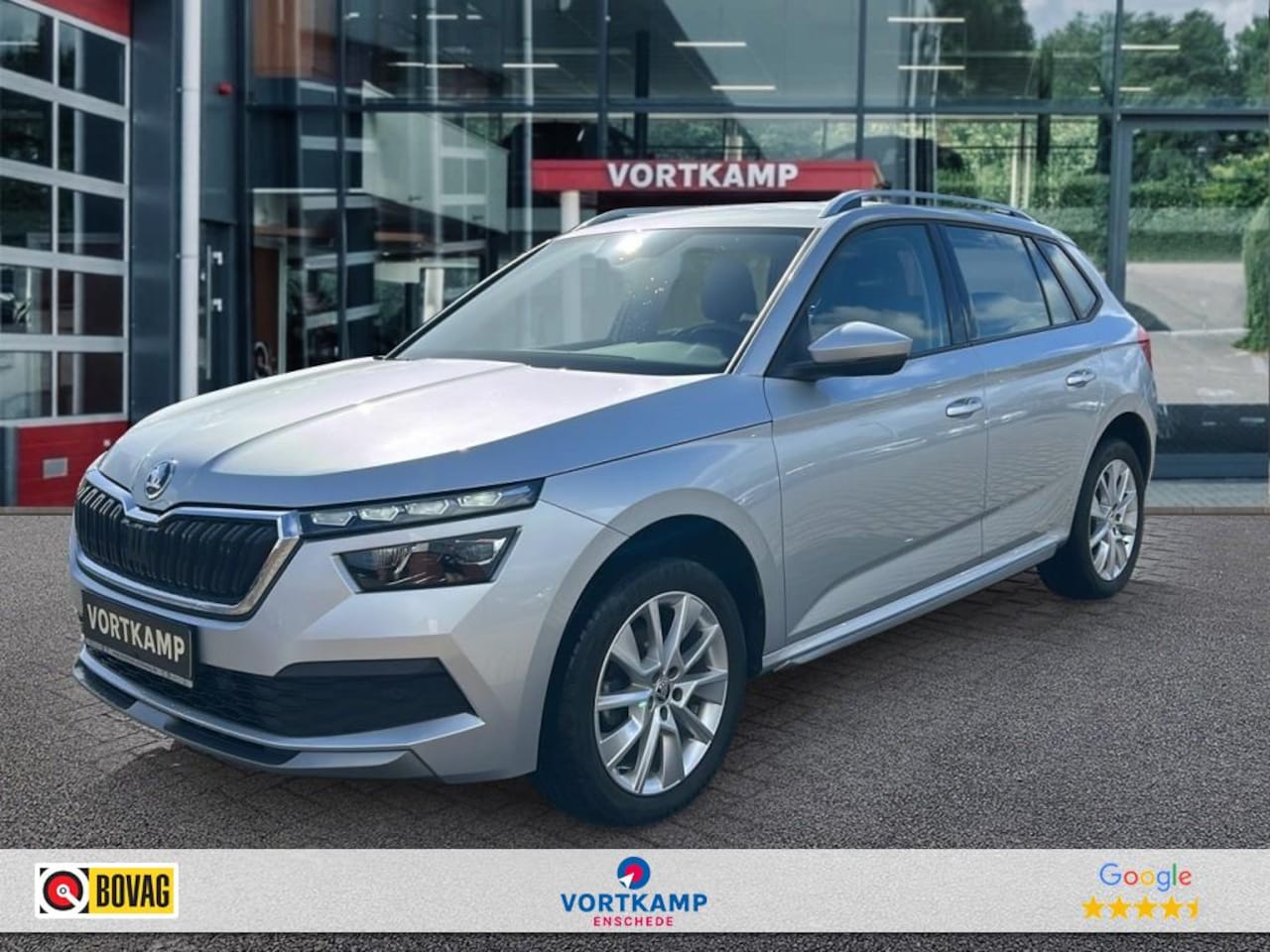 Skoda Kamiq - 1.0 TSI STYLE ELEK-KLEP/LED/CRUISE/PDC/STOELVERW/CARPLAY - AutoWereld.nl