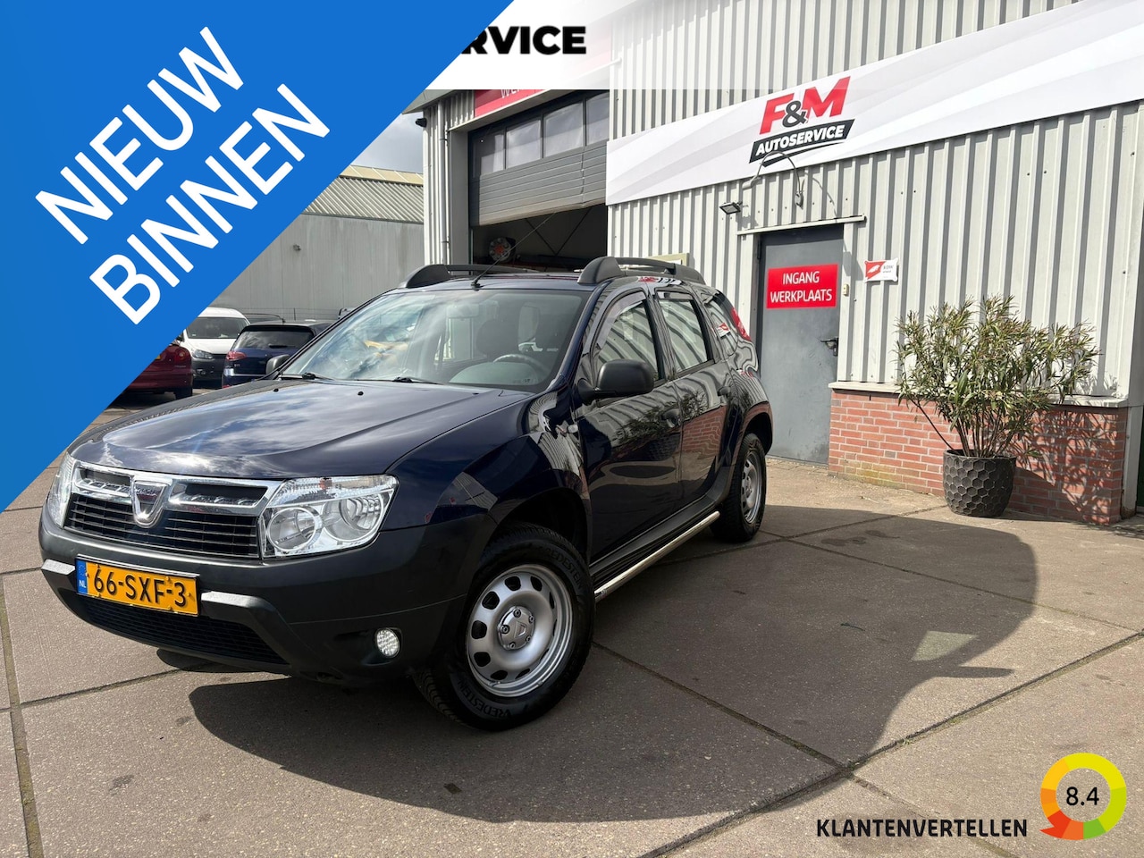 Dacia Duster - 1.6 Duster 2wd Trekhaak, camera, sidebars - AutoWereld.nl