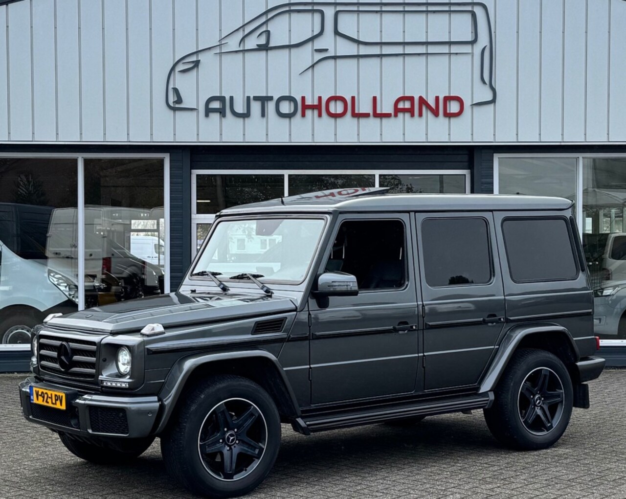 Mercedes-Benz G-klasse - 350D 180KW 245PK GRIJS KENTEKEN EURO 6 AIRCO/ NAVIGATIE/ CRUISE CONTROL/ - AutoWereld.nl