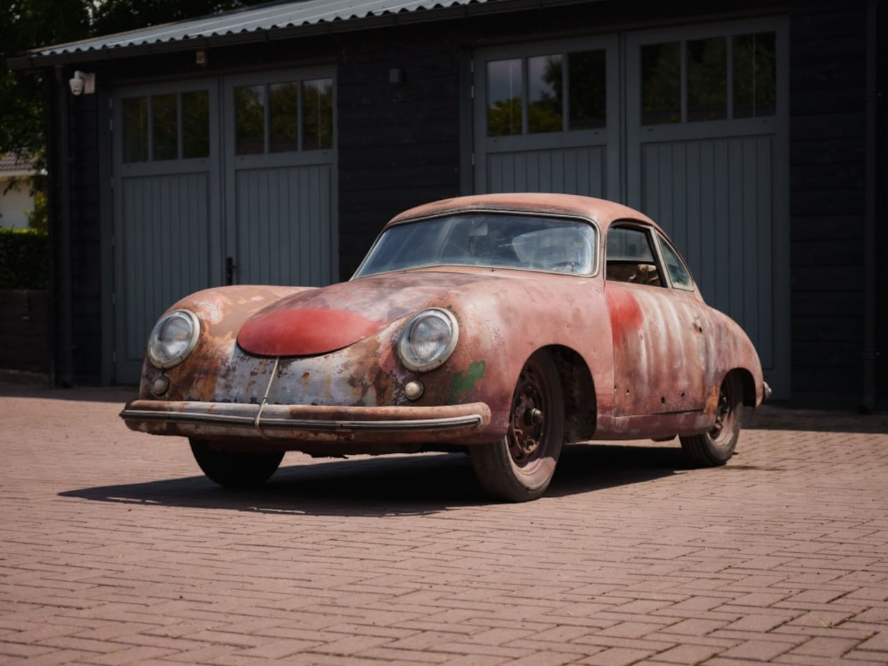 Porsche 356 - 356 Pre A Coupe 1952 Originally Palm Grun - AutoWereld.nl