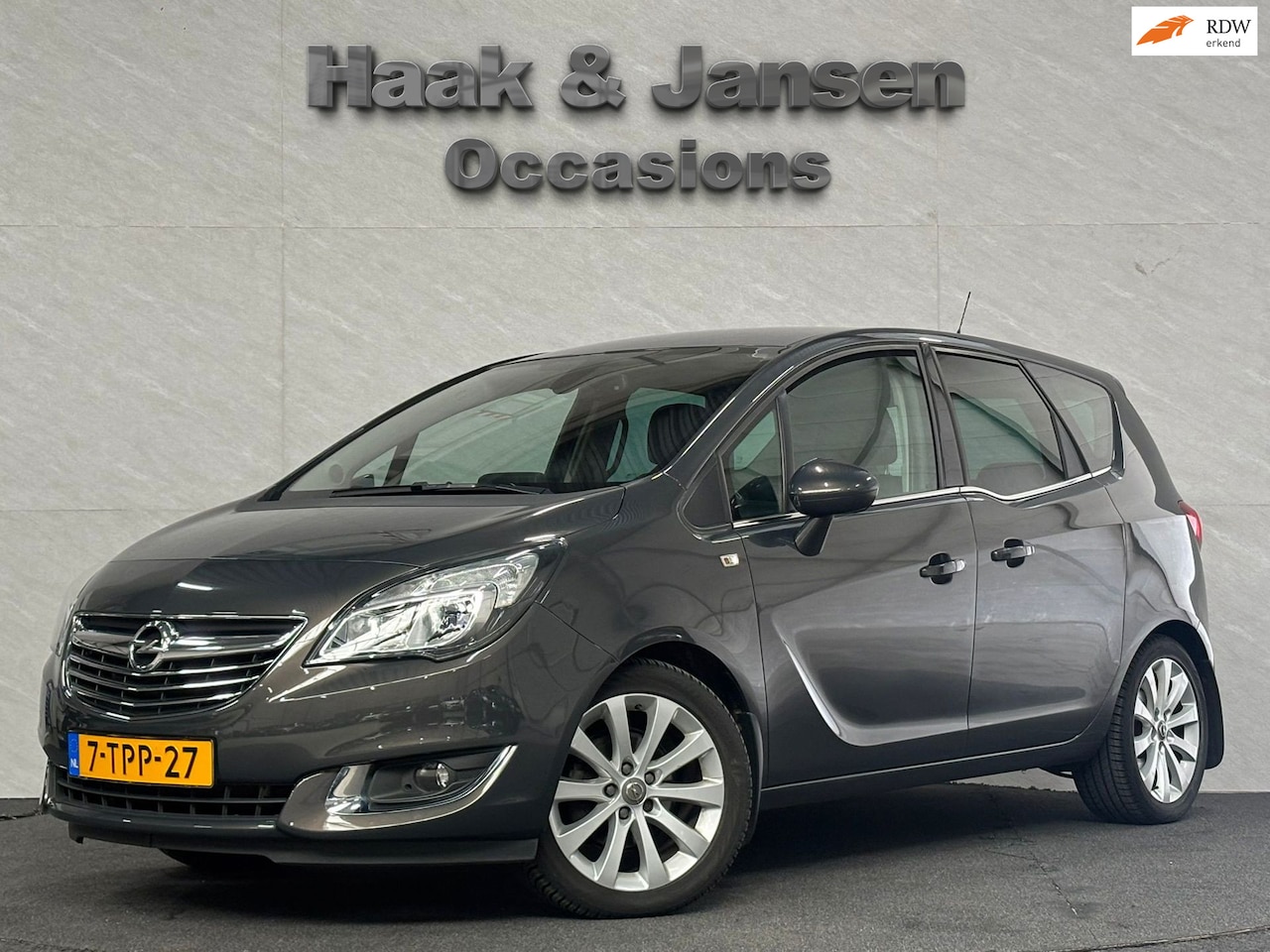 Opel Meriva - 1.4 Turbo Cosmo - Stoelverwarming - Cruise - Navi - AutoWereld.nl