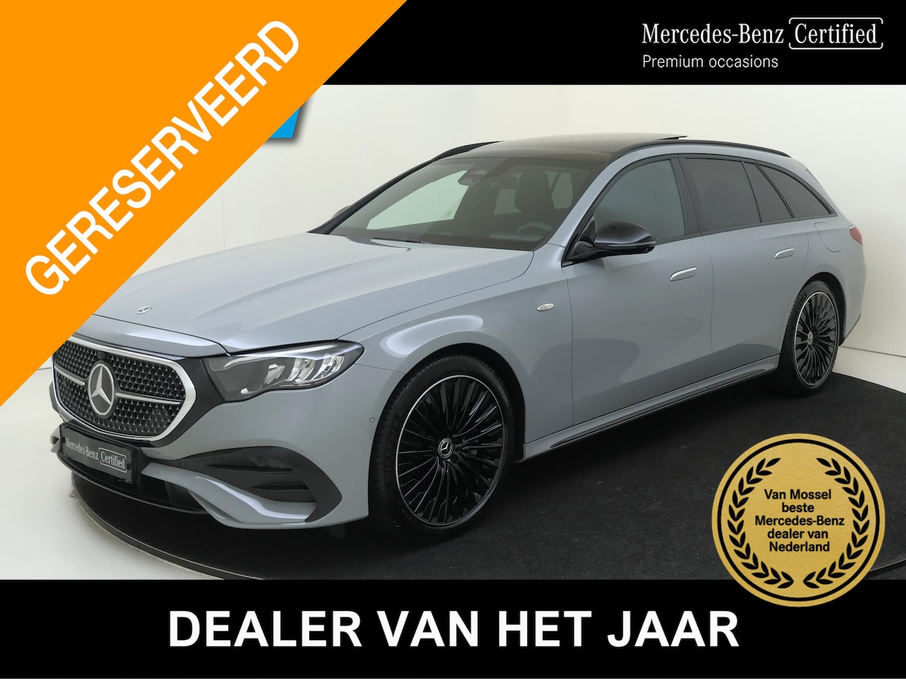 Mercedes-Benz E-klasse Estate - 300 e Business Solution AMG / Superscreen / Burmester 4d / 360Graden-Camera / Night-Pakket - AutoWereld.nl