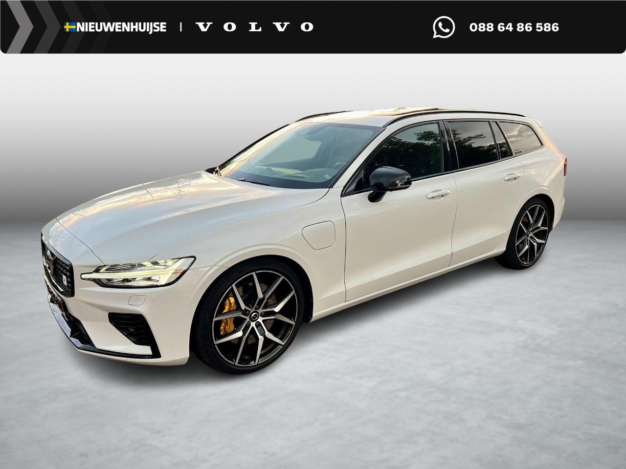 Volvo V60 - T8 Twin Engine AWD Polestar Engineered | Plug-in Hybrid (PHEV) | Trekhaak | Head-Up Displa - AutoWereld.nl