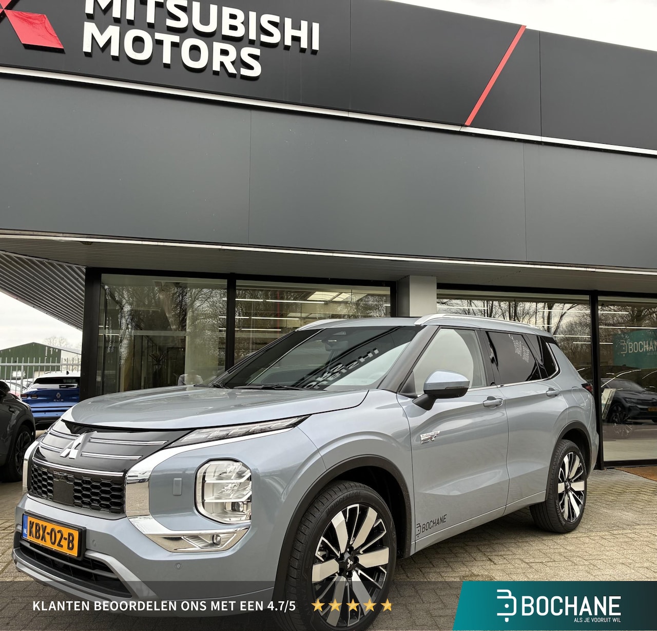 Mitsubishi Outlander - 2.4 PHEV Instyle | DEMO | Lederen bekleding | Elektrisch verstelbare voorstoelen | Verwarm - AutoWereld.nl