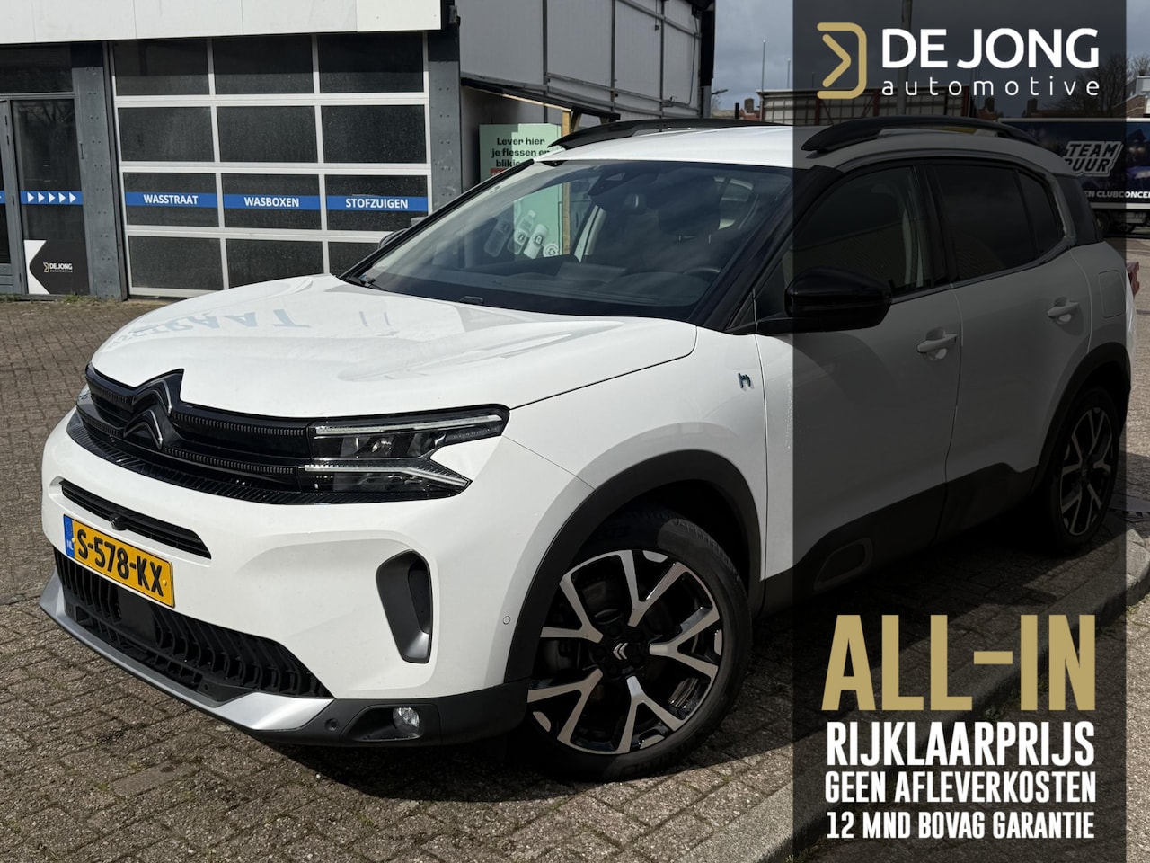 Citroën C5 Aircross - 1.6 Plug-in Hybrid 225 Shine ALL-INRIJKLAARPRIJS/Camera rondom/Lederen bekleding met elekt - AutoWereld.nl