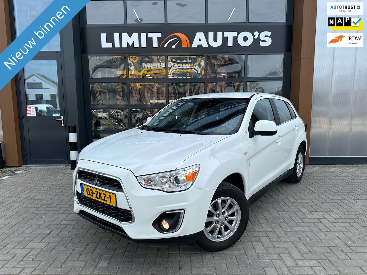 Mitsubishi ASX - 1.6 Cleartec Invite 1e.Eig/Airco/Cruise/El.ramen/Trekhaak/Nap/Apk - AutoWereld.nl